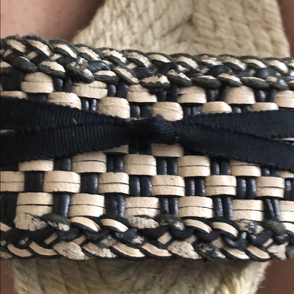 Kate Spade espadrille wedged  with tie - Picture 6 of 6